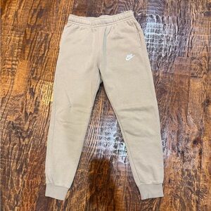 Mens Nike Beige Joggers S